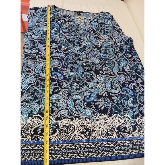 Roz And Ali Floral Dress Size Large - Picture 8 of 15